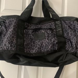 Pink Victoria secret duffle back